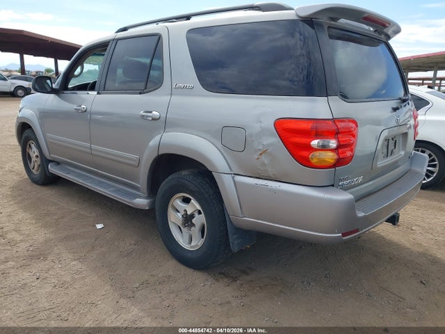 Aukcja sprzedaży 2002 Toyota Sequoia Limited V8, vin: 5TDZT38A02S136464, numer aukcji: 44854742