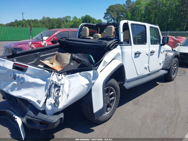 Auction sale of the 2022 Jeep Gladiator Overland 4x4, vin: 1C6HJTFG6NL160726, lot number: 44854852