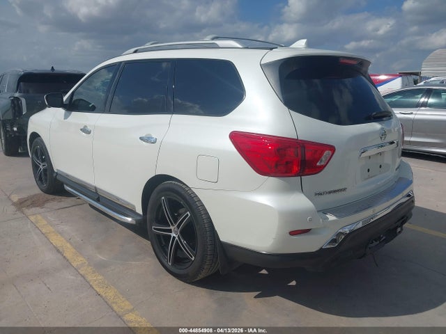 2019 Nissan Pathfinder Platinum მანქანა იყიდება აუქციონზე, vin: 5N1DR2MN7KC632841, აუქციონის ნომერი: 44854908