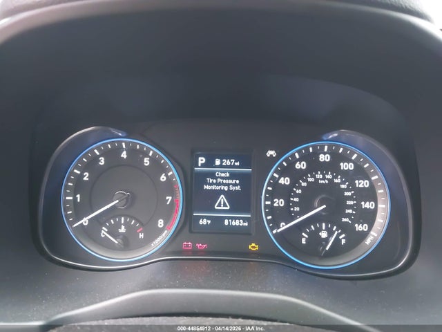 44854912 :رقم المزاد ، KM8K12AA1MU657862 vin ، 2021 Hyundai Kona Se مزاد بيع