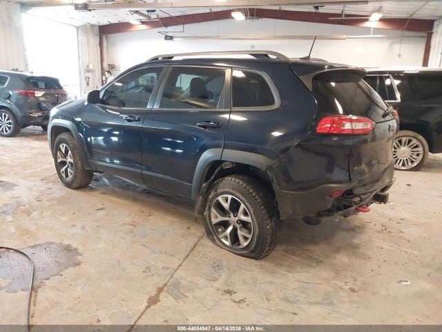 2016 Jeep Cherokee Trailhawk მანქანა იყიდება აუქციონზე, vin: 1C4PJMBS9GW134353, აუქციონის ნომერი: 44854947