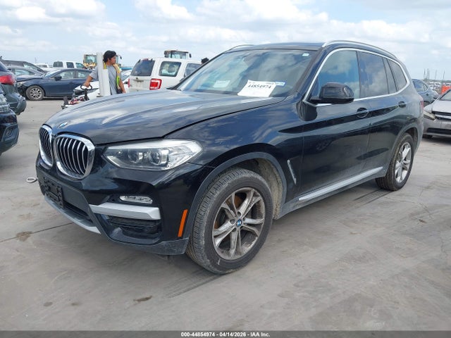2019 Bmw X3 Sdrive30i მანქანა იყიდება აუქციონზე, vin: 5UXTR7C57KLR39925, აუქციონის ნომერი: 44854974