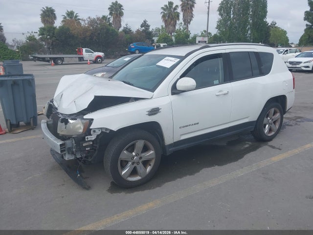 2014 Jeep Compass Latitude მანქანა იყიდება აუქციონზე, vin: 1C4NJCEB6ED850469, აუქციონის ნომერი: 44855019