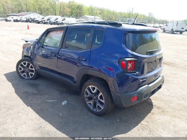 2018 Jeep Renegade Latitude 4x4 მანქანა იყიდება აუქციონზე, vin: ZACCJBBB6JPH72597, აუქციონის ნომერი: 44855054