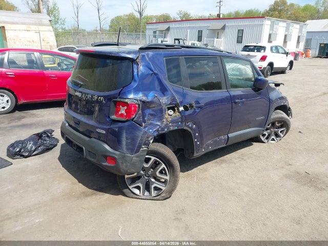 2018 Jeep Renegade Latitude 4x4 მანქანა იყიდება აუქციონზე, vin: ZACCJBBB6JPH72597, აუქციონის ნომერი: 44855054