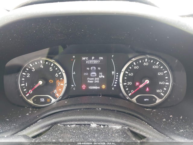 2018 Jeep Renegade Latitude 4x4 მანქანა იყიდება აუქციონზე, vin: ZACCJBBB6JPH72597, აუქციონის ნომერი: 44855054