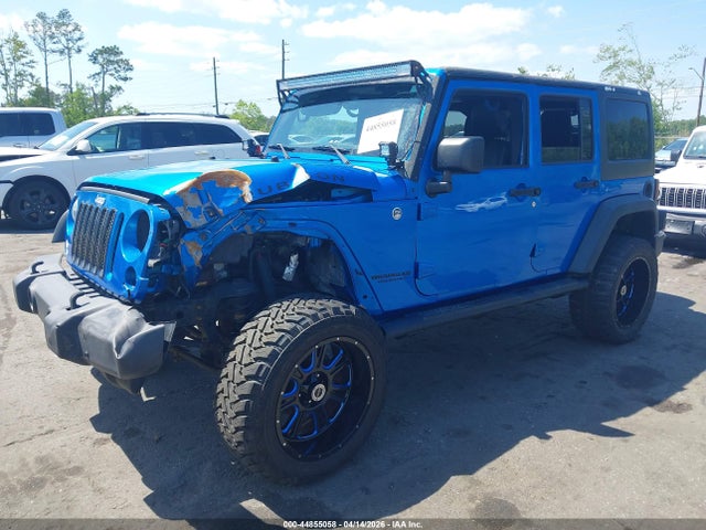 2015 Jeep Wrangler Unlimited Rubicon მანქანა იყიდება აუქციონზე, vin: 1C4BJWFG3FL580624, აუქციონის ნომერი: 44855058
