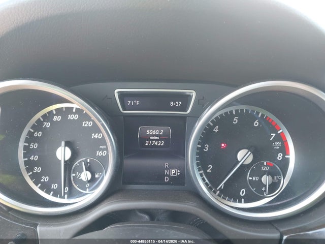 Продаж на аукціоні авто 2014 Mercedes-benz Ml 350 4matic, vin: 4JGDA5HB0EA349674, номер лоту: 44855115