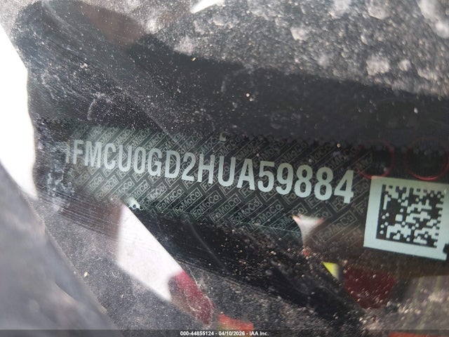 1FMCU0GD2HUA59884 Ford ESCAPE SE
