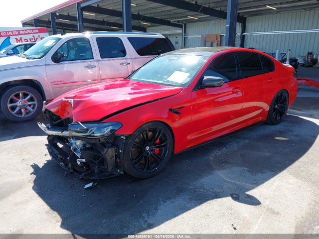 44855151 :رقم المزاد ، WBS83CH02MCG02267 vin ، 2021 Bmw M5 مزاد بيع