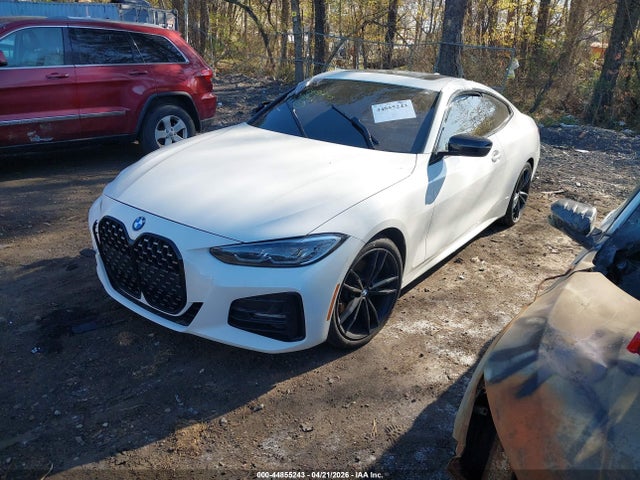2021 Bmw 430i Xdrive მანქანა იყიდება აუქციონზე, vin: WBA73AP00MCG04170, აუქციონის ნომერი: 44855243