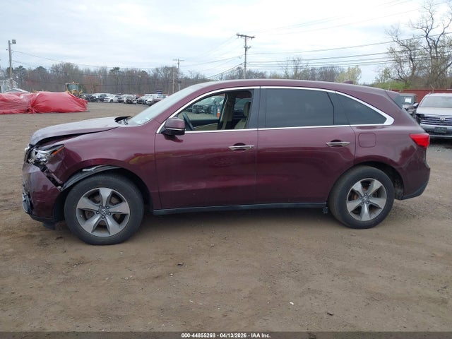 Aukcja sprzedaży 2016 Acura Mdx Acurawatch Plus Package, vin: 5FRYD4H27GB035777, numer aukcji: 44855268