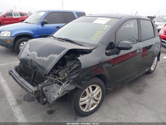 2008 Honda Fit Sport მანქანა იყიდება აუქციონზე, vin: JHMGD38688S054660, აუქციონის ნომერი: 44855308