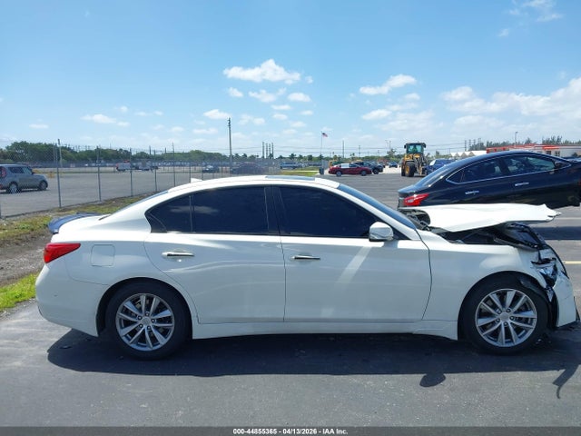 44855365 :رقم المزاد ، JN1BV7AP0FM334192 vin ، 2015 Infiniti Q50 Premium مزاد بيع