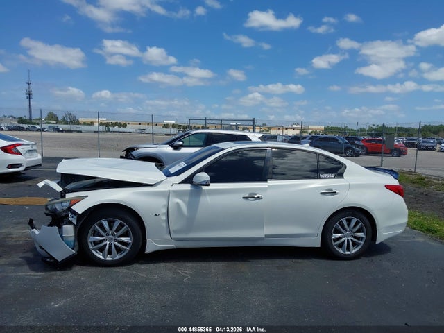 44855365 :رقم المزاد ، JN1BV7AP0FM334192 vin ، 2015 Infiniti Q50 Premium مزاد بيع