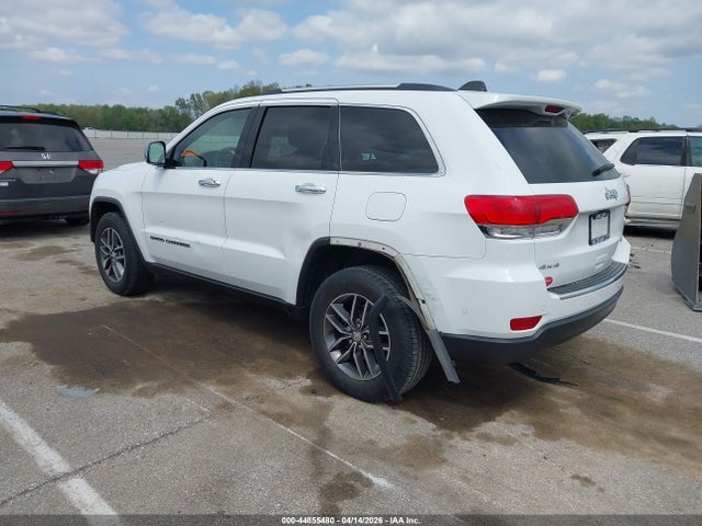 Aukcja sprzedaży 2017 Jeep Grand Cherokee Limited 4x4, vin: 1C4RJFBG3HC755316, numer aukcji: 44855480
