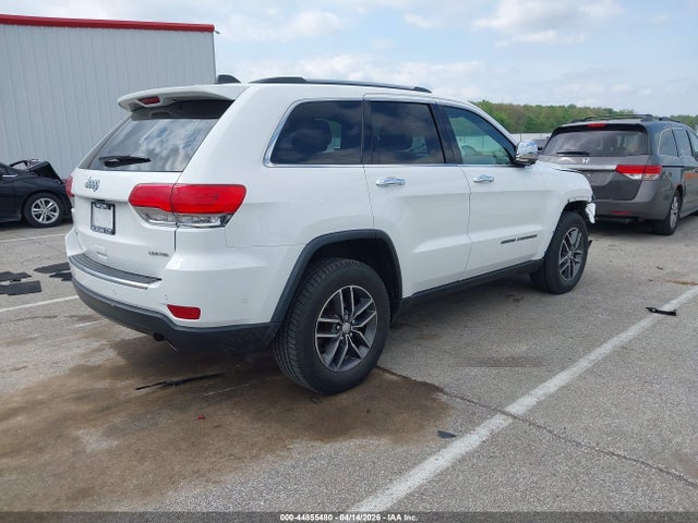 Aukcja sprzedaży 2017 Jeep Grand Cherokee Limited 4x4, vin: 1C4RJFBG3HC755316, numer aukcji: 44855480