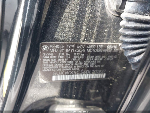 2011 BMW X3 5UXWX5C56BL701927 Photo 8