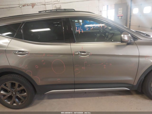 44855615 :رقم المزاد ، 5XYZWDLA4JG502894 vin ، 2018 Hyundai Santa Fe Sport 2.0t Ultimate مزاد بيع
