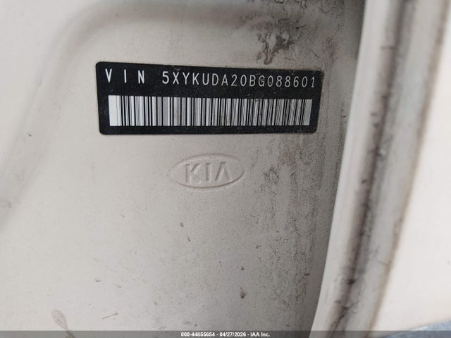 Продаж на аукціоні авто 2011 Kia Sorento Ex V6, vin: 5XYKUDA20BG088601, номер лоту: 44855654