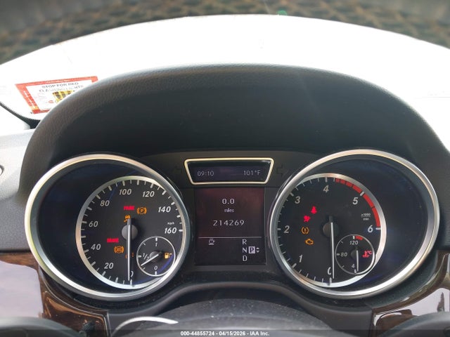 Продажа на аукционе авто 2012 Mercedes-benz Ml 350 Bluetec 4matic, vin: 4JGDA2EB9CA011769, номер лота: 44855724