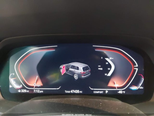 Aukcja sprzedaży 2022 Bmw X7 Xdrive40i, vin: 5UXCW2C09N9L77396, numer aukcji: 44855729