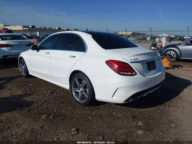 Aukcja sprzedaży 2015 Mercedes-benz C 300 Sport 4matic, vin: 55SWF4KB6FU050036, numer aukcji: 44855733