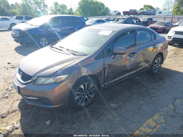 44855743 :رقم المزاد ، 19XFB2F81FE005981 vin ، 2015 Honda Civic Ex مزاد بيع