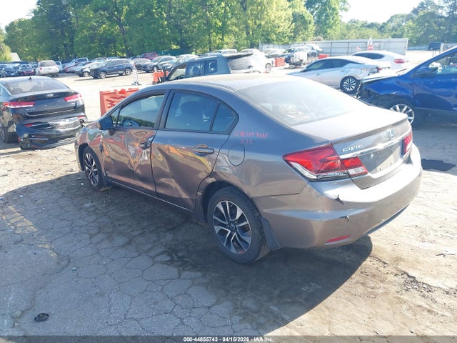 44855743 :رقم المزاد ، 19XFB2F81FE005981 vin ، 2015 Honda Civic Ex مزاد بيع