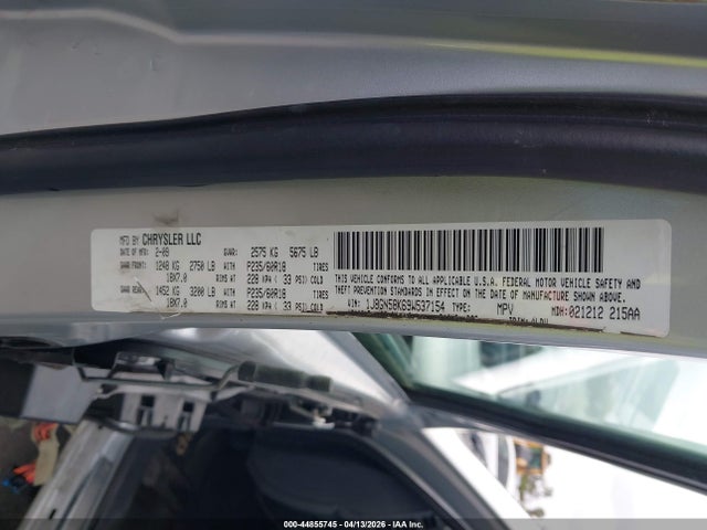 Продаж на аукціоні авто 2009 Jeep Liberty Limited Edition, vin: 1J8GN58K69W537154, номер лоту: 44855745