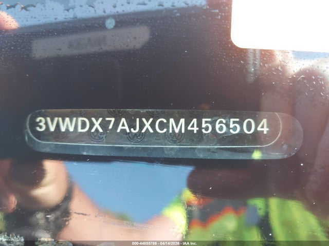 Продаж на аукціоні авто 2012 Volkswagen Jetta 2.5l Se, vin: 3VWDX7AJXCM456504, номер лоту: 44855786