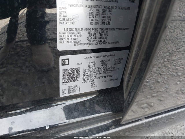 44855824 :رقم المزاد ، 1GTUUDED2TZ169302 vin ، 2026 Gmc Sierra 1500 , Short Bed, Slt, 4wd مزاد بيع