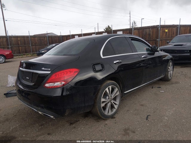 2018 Mercedes-benz C 300 4matic მანქანა იყიდება აუქციონზე, vin: WDDWF4KB1JR421548, აუქციონის ნომერი: 44855885