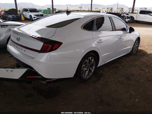 2022 Hyundai Sonata Sel მანქანა იყიდება აუქციონზე, vin: KMHL64JA5NA215512, აუქციონის ნომერი: 44855899
