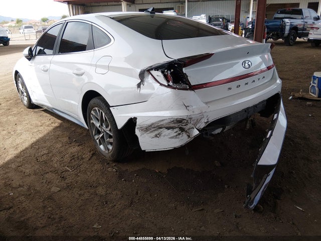 2022 Hyundai Sonata Sel მანქანა იყიდება აუქციონზე, vin: KMHL64JA5NA215512, აუქციონის ნომერი: 44855899