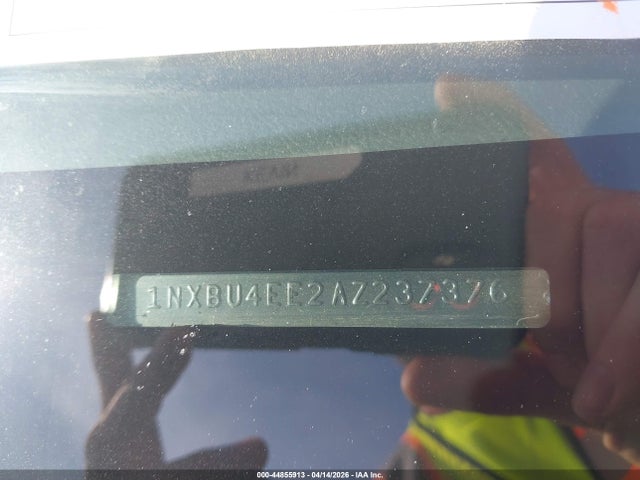 Aukcja sprzedaży 2010 Toyota Corolla S, vin: 1NXBU4EE2AZ237376, numer aukcji: 44855913