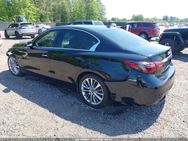 2018 Infiniti Q50 3.0t Luxe მანქანა იყიდება აუქციონზე, vin: JN1EV7AP6JM359846, აუქციონის ნომერი: 44855927