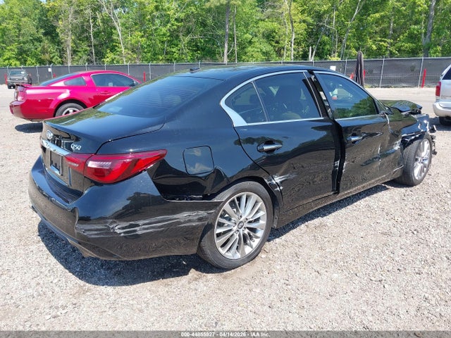 2018 Infiniti Q50 3.0t Luxe მანქანა იყიდება აუქციონზე, vin: JN1EV7AP6JM359846, აუქციონის ნომერი: 44855927