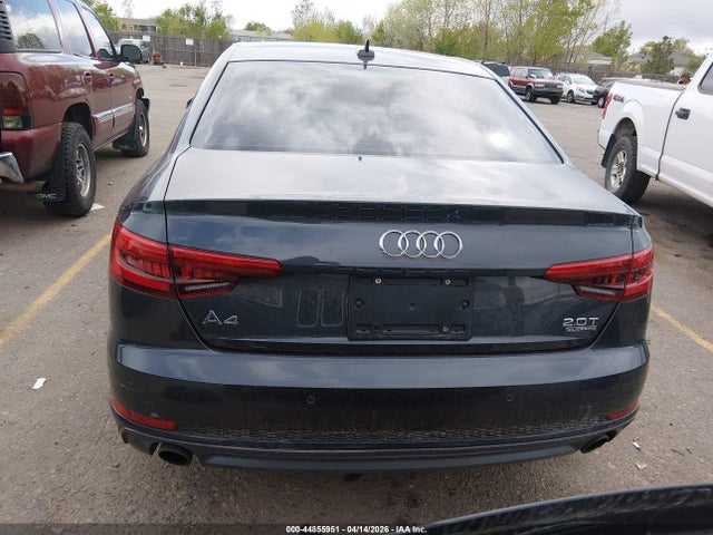 Продажа на аукционе авто 2017 Audi A4 2.0t Premium, vin: WAUENAF46HN019378, номер лота: 44855951