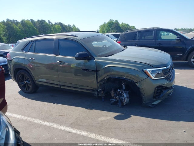 44856028 :رقم المزاد ، 1V2AE2CA6SC222791 vin ، 2025 Volkswagen Atlas Cross Sport 2.0t Sel R-line Black مزاد بيع