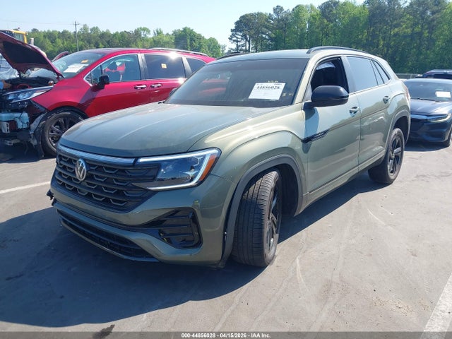 44856028 :رقم المزاد ، 1V2AE2CA6SC222791 vin ، 2025 Volkswagen Atlas Cross Sport 2.0t Sel R-line Black مزاد بيع