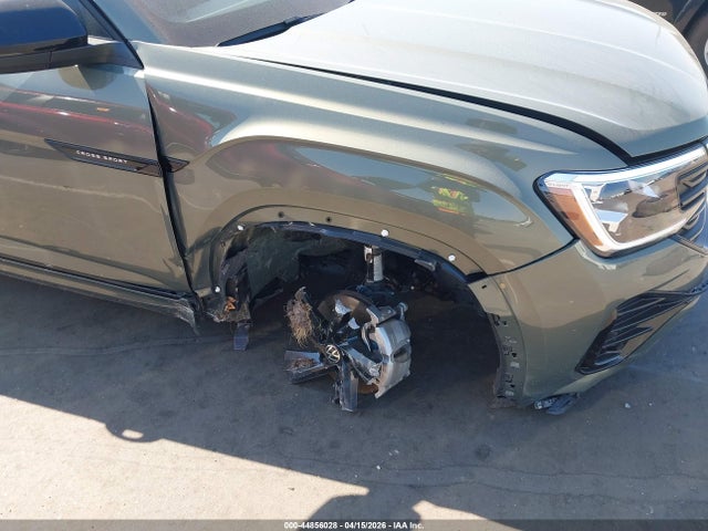 44856028 :رقم المزاد ، 1V2AE2CA6SC222791 vin ، 2025 Volkswagen Atlas Cross Sport 2.0t Sel R-line Black مزاد بيع