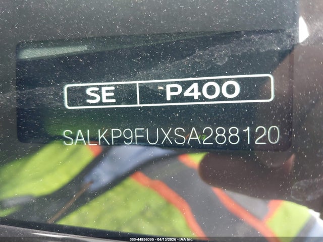 SALKP9FUXSA288120 Land Rover Range Rover P400 Se