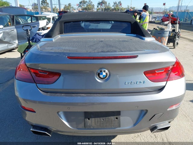 2012 Bmw 650i მანქანა იყიდება აუქციონზე, vin: WBALZ3C58CDL72367, აუქციონის ნომერი: 44856152