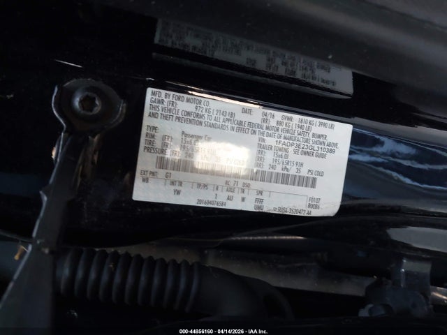 Ford FOCUS S 2016 1FADP3E23GL310389 Image 9