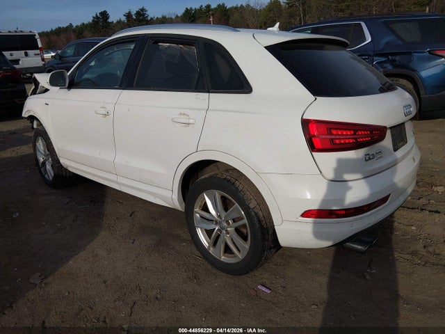 2018 Audi Q3 2.0t Premium/2.0t Sport Premium მანქანა იყიდება აუქციონზე, vin: WA1ECCFS3JR026543, აუქციონის ნომერი: 44856229