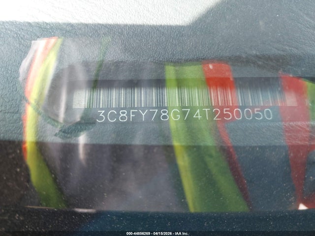 44856269 :رقم المزاد ، 3C8FY78G74T250050 vin ، 2004 Chrysler Pt Cruiser Gt مزاد بيع