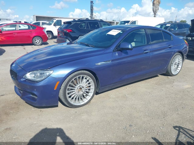 2015 BMW 650I GRAN COUPE WBA6B4C56FD899996 Photo 1