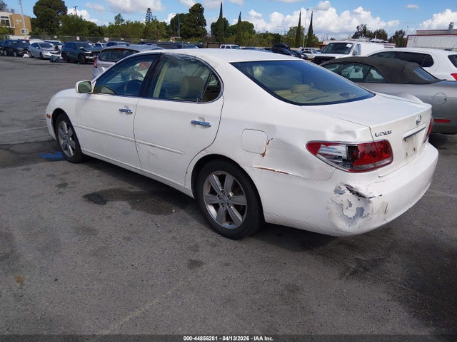 Продаж на аукціоні авто 2005 Lexus Es 330, vin: JTHBA30G255072234, номер лоту: 44856281