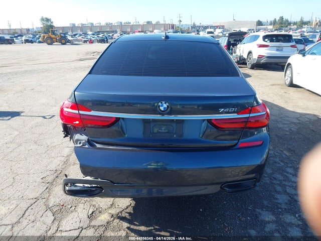 Aukcja sprzedaży 2016 Bmw 740i, vin: WBA7E2C58GG739053, numer aukcji: 44856345